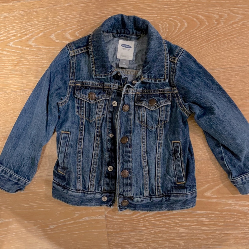 EUC old navy 3t jean jacket